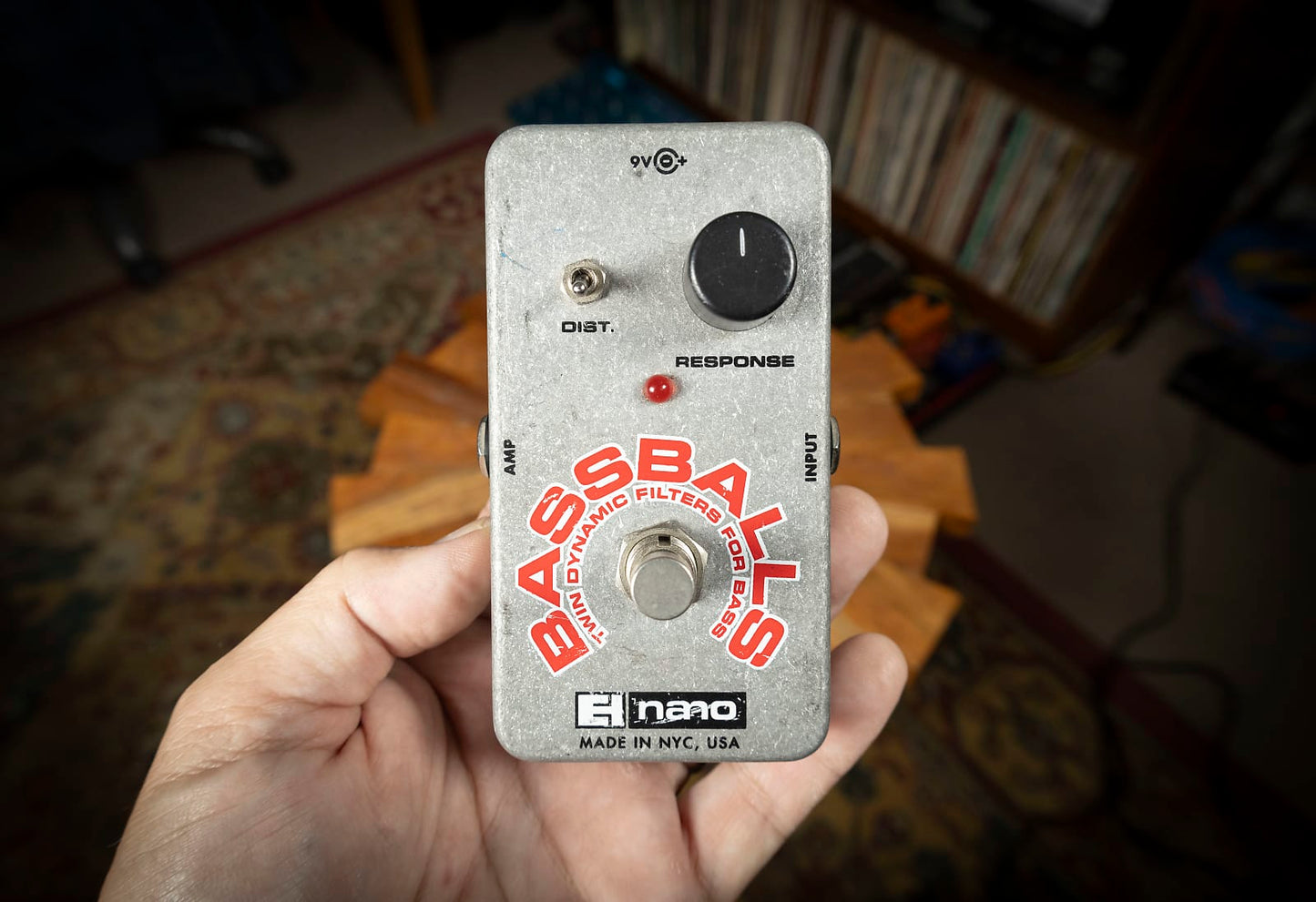 A - Electro-Harmonix Bassballs Nano Twin Dynamic Envelope Filter 2006 - Present - Gray